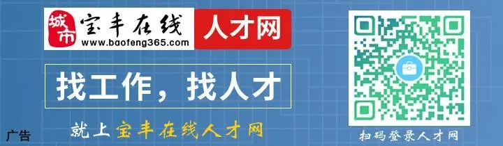 宝丰在线最新招聘信息汇总