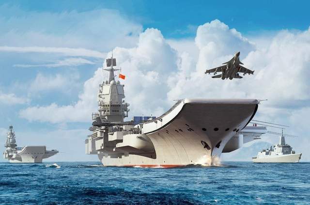 揭秘中国海军新篇章，科技巨擘重塑海洋霸权的004号航母最新照片
