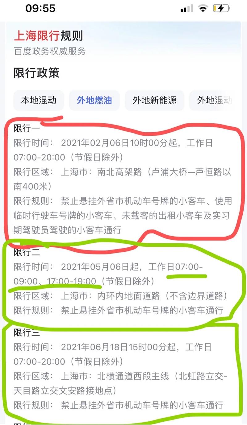 上海限行新政，日常出行新规定与时间安排