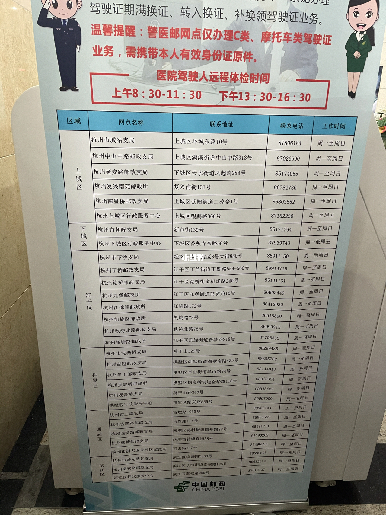 杭州驾照换证地点最新更新，自信与成就感的源泉